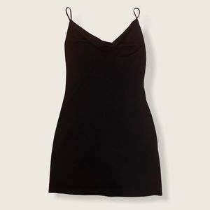 Mini black dress